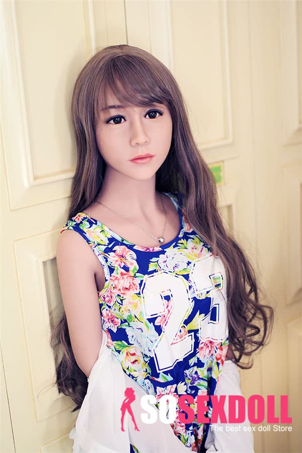 158cm Cheap Asian Silicone Sex Doll Real Life Size Love Doll In Stock Sosexdoll